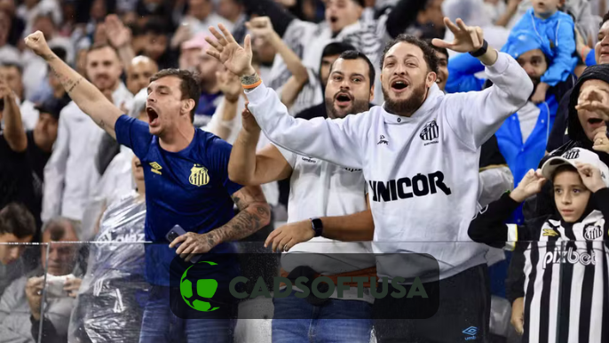 A Fiel Santista invade a Neo Química Arena: recorde de público em 2024 é do Peixe!