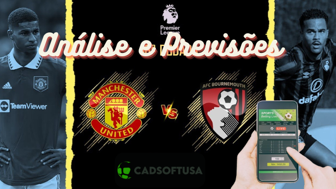 Análise e Previsões Bournemouth x Manchester United