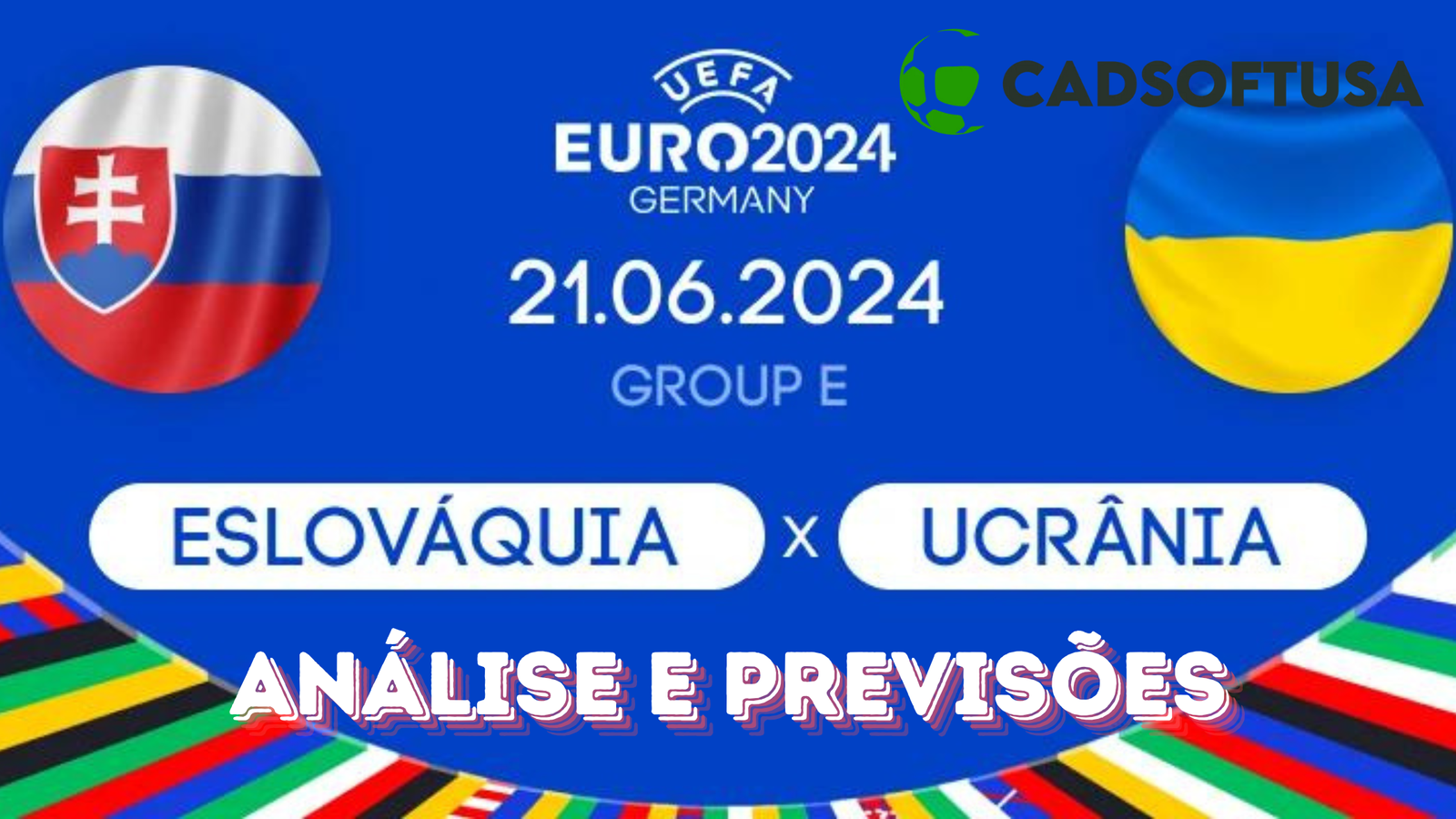 Análise e Previsões de aposta Eslováquia x Ucrânia