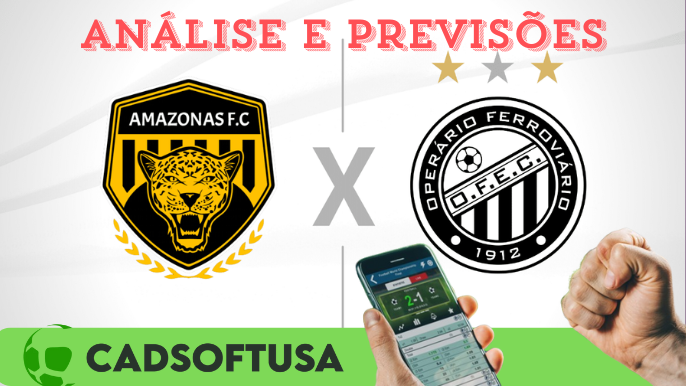 Análise e Previsões de aposta Operário-PR x Amazonas