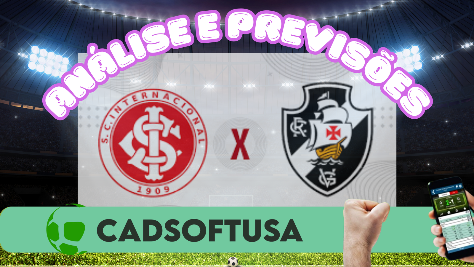 Análise e Previsões de aposta Internacional x Vasco da Gama