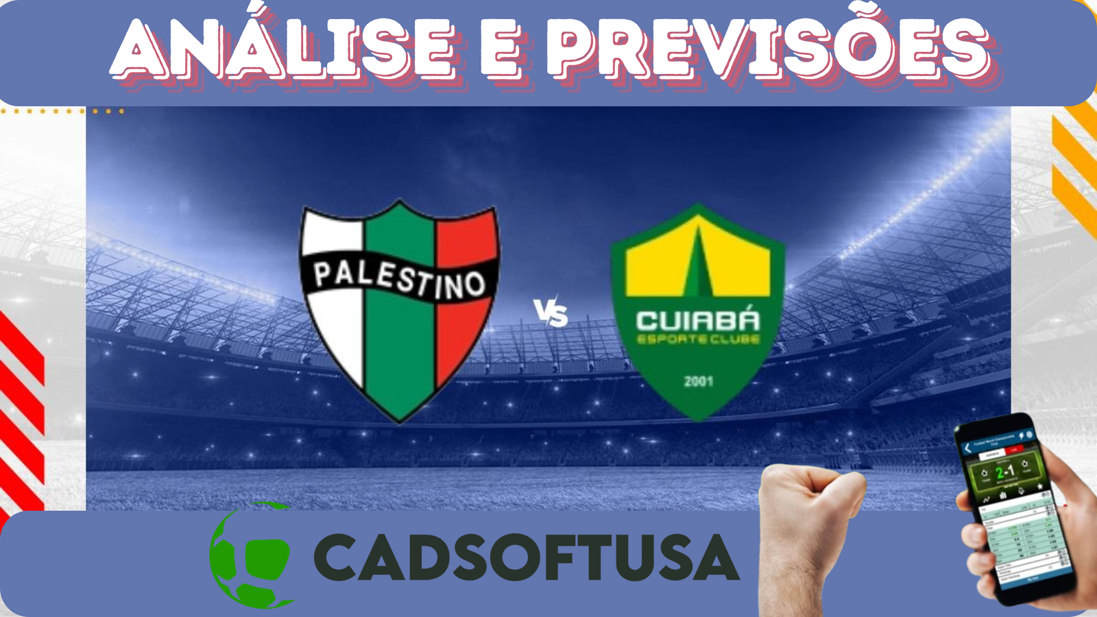 Análise e Previsões de aposta Cuiabá x Palestino