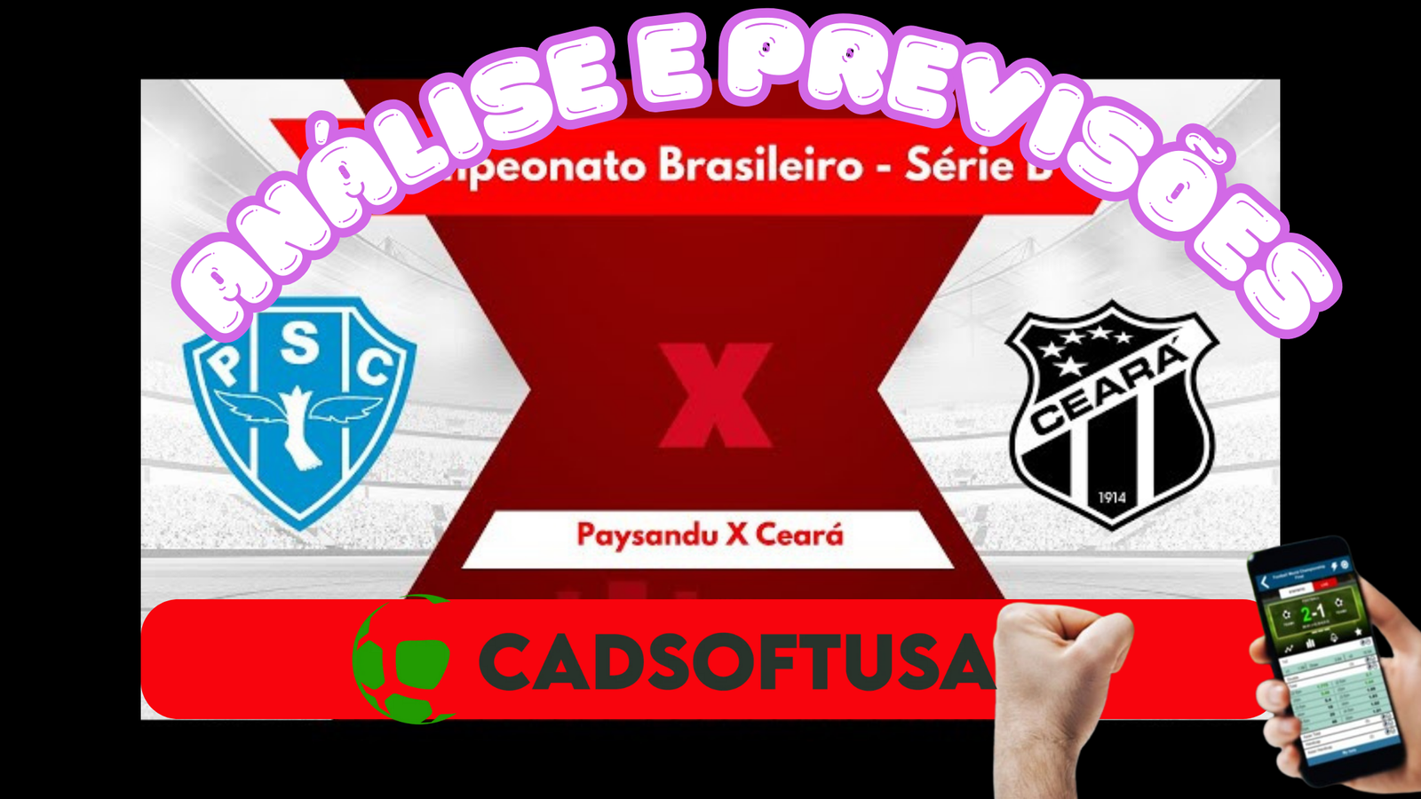 Análise e Previsões de aposta Paysandu x Ceará