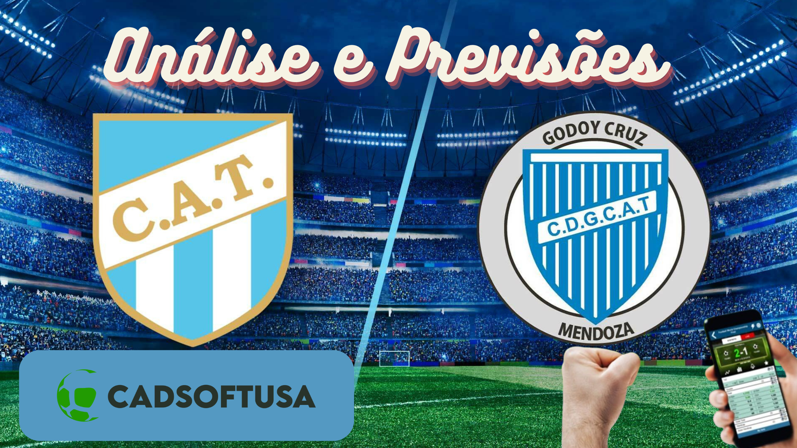 Análise e Previsões de aposta Godoy Cruz x Atlético Tucumán