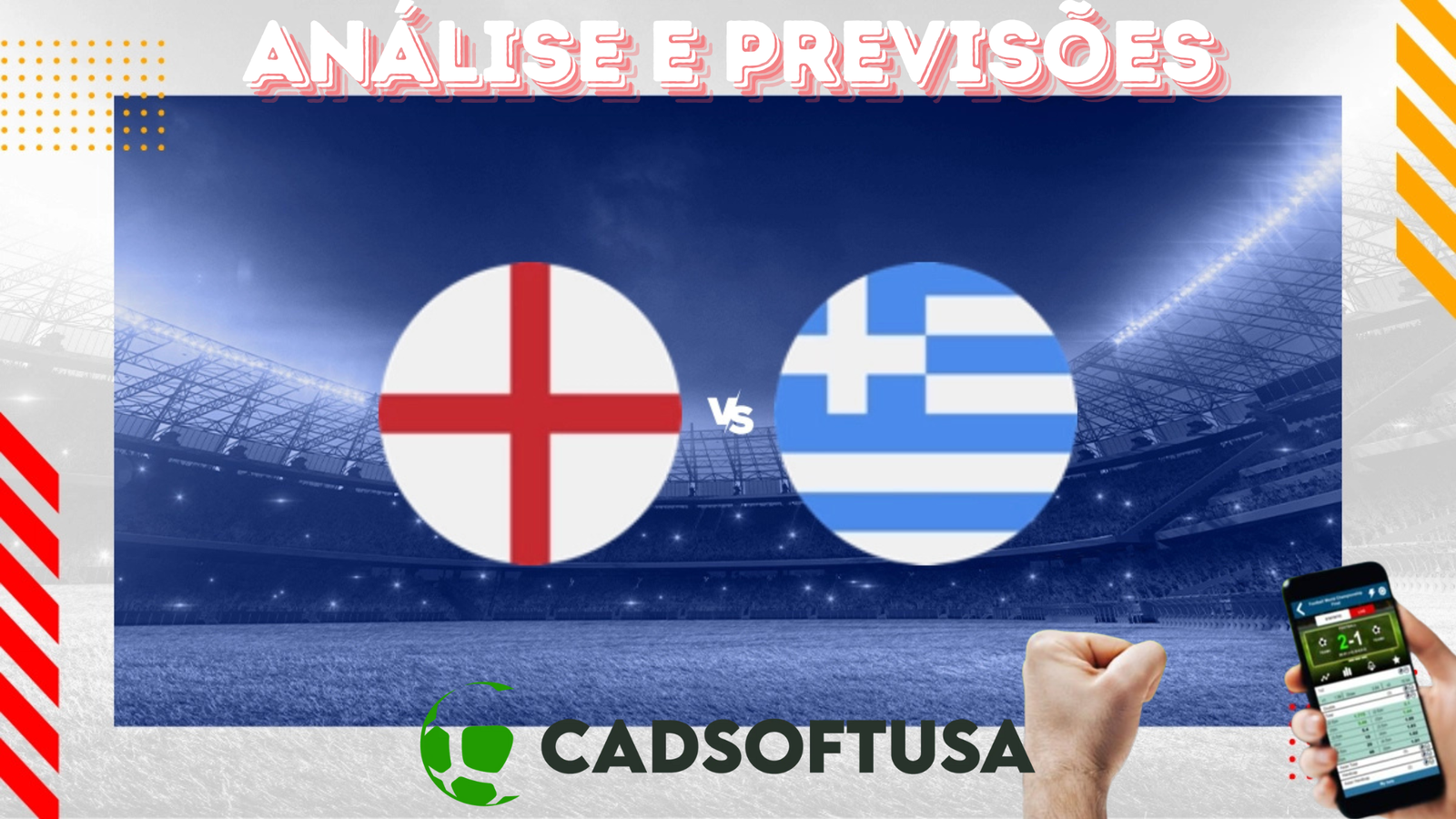 Análise e Previsões de aposta Inglaterra x Grécia