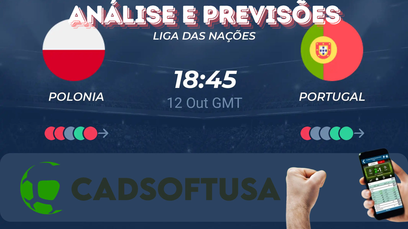 Análise e Previsões de aposta Polônia x Portugal