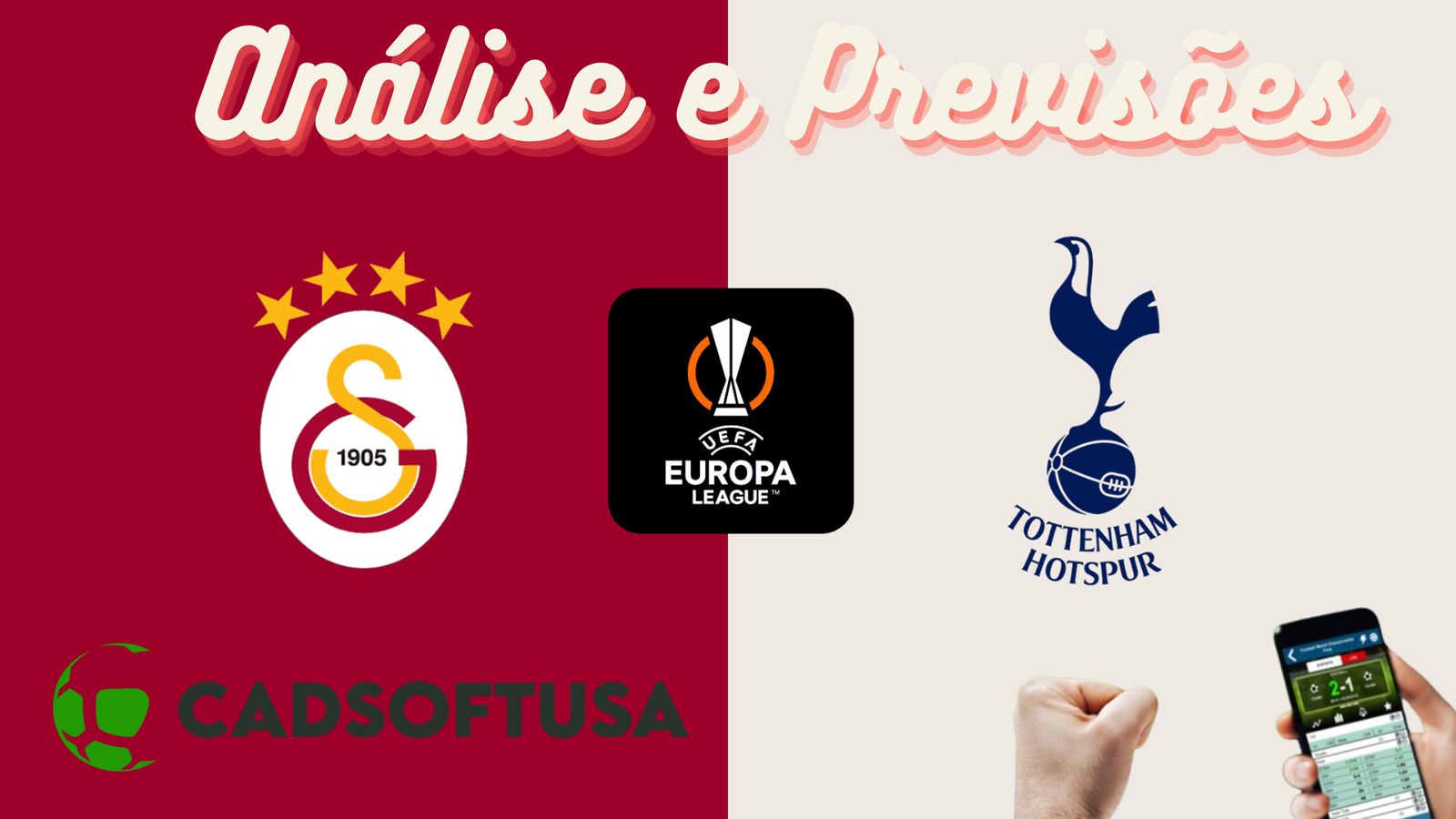 Análise e Previsões de aposta Galatasaray x Tottenham