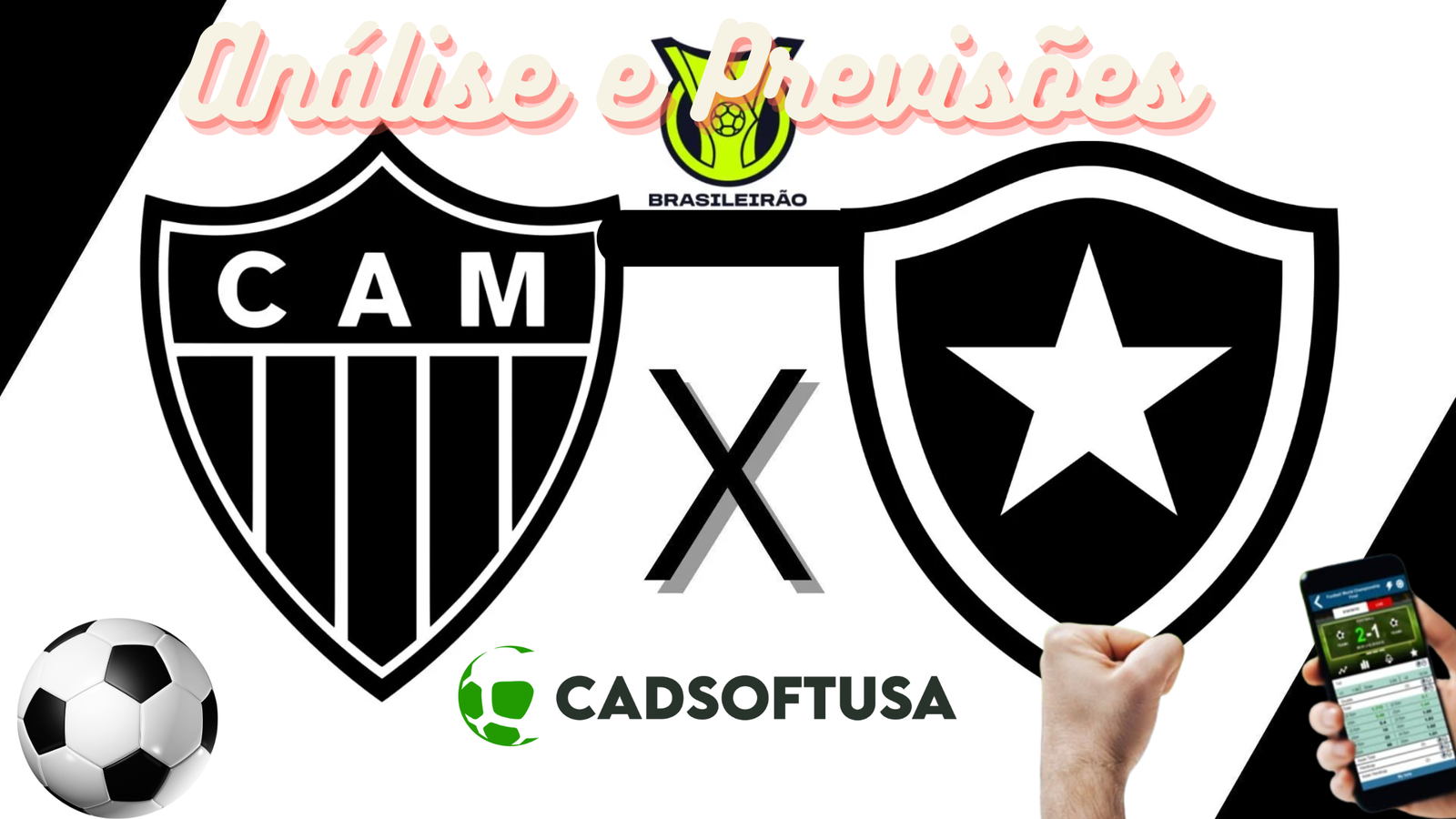 Atlético-MG x Botafogo: Onde assistir e horário pelo Brasileirão