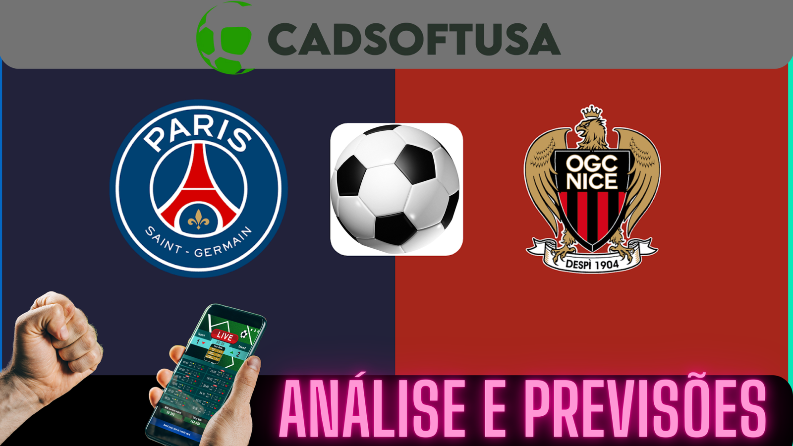 PSG x Nice: Onde assistir e horário pela Ligue 1