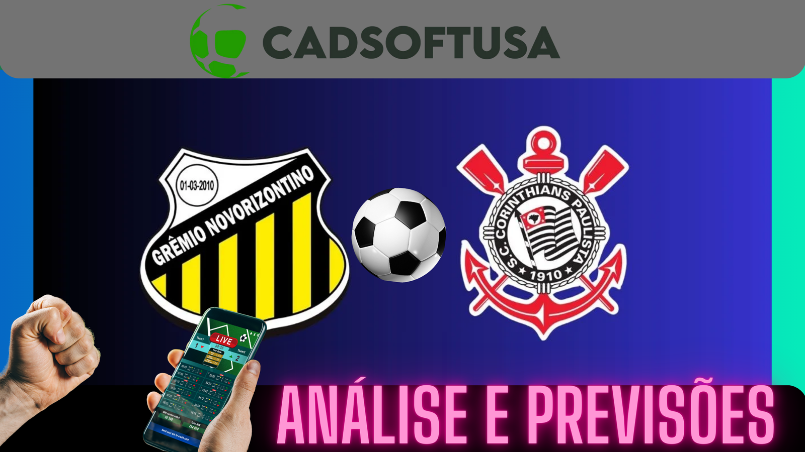 Corinthians x Novorizontino: Onde assistir e horário pela Copa do Brasil
