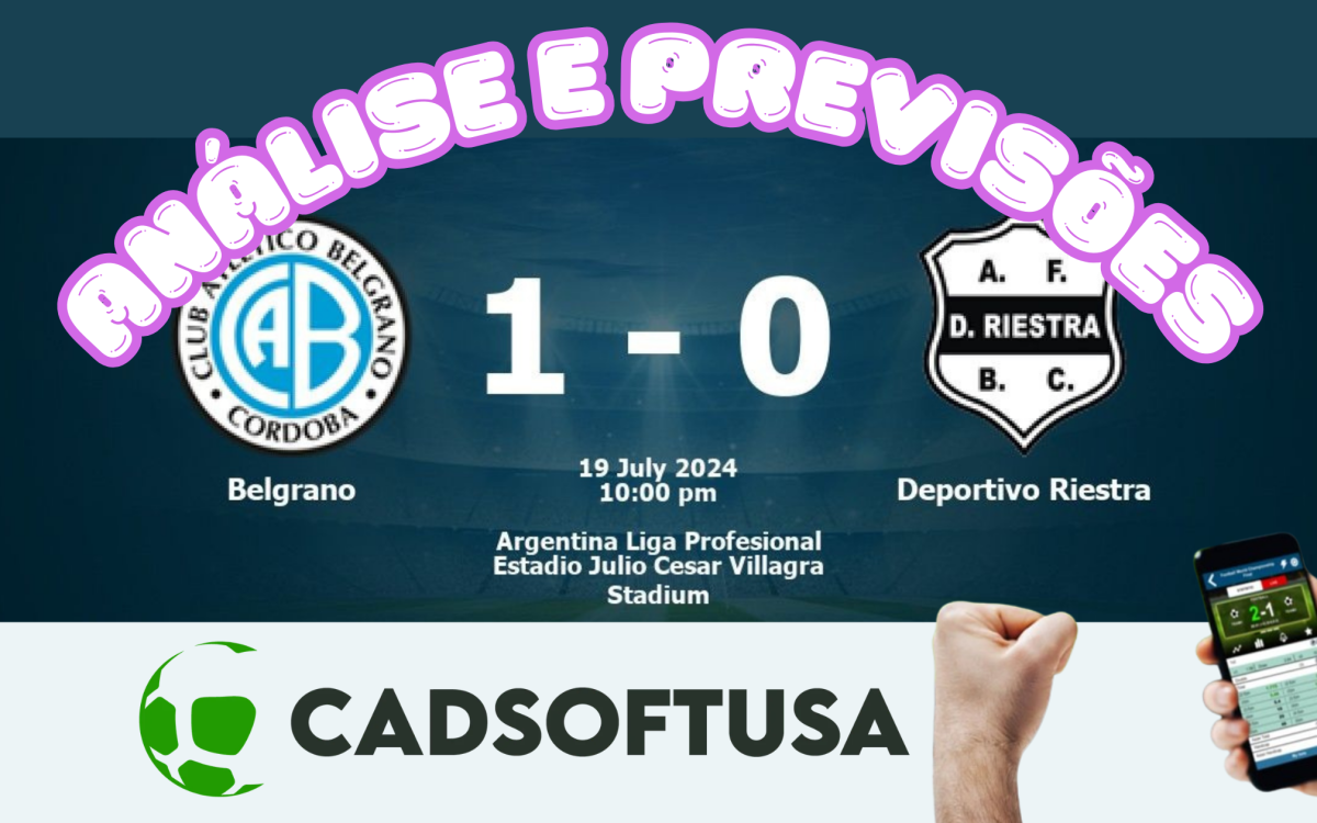 análise e previsões de aposta belgrano x riestra