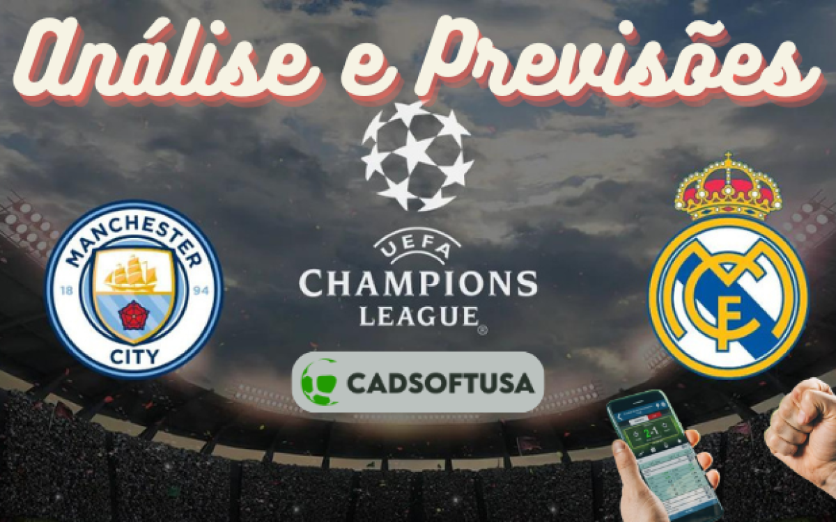 análise e previsões manchester city x real madrid