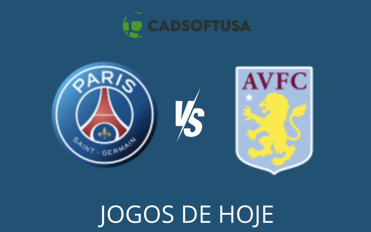 Onde assistir PSG x Aston Villa | 09/04